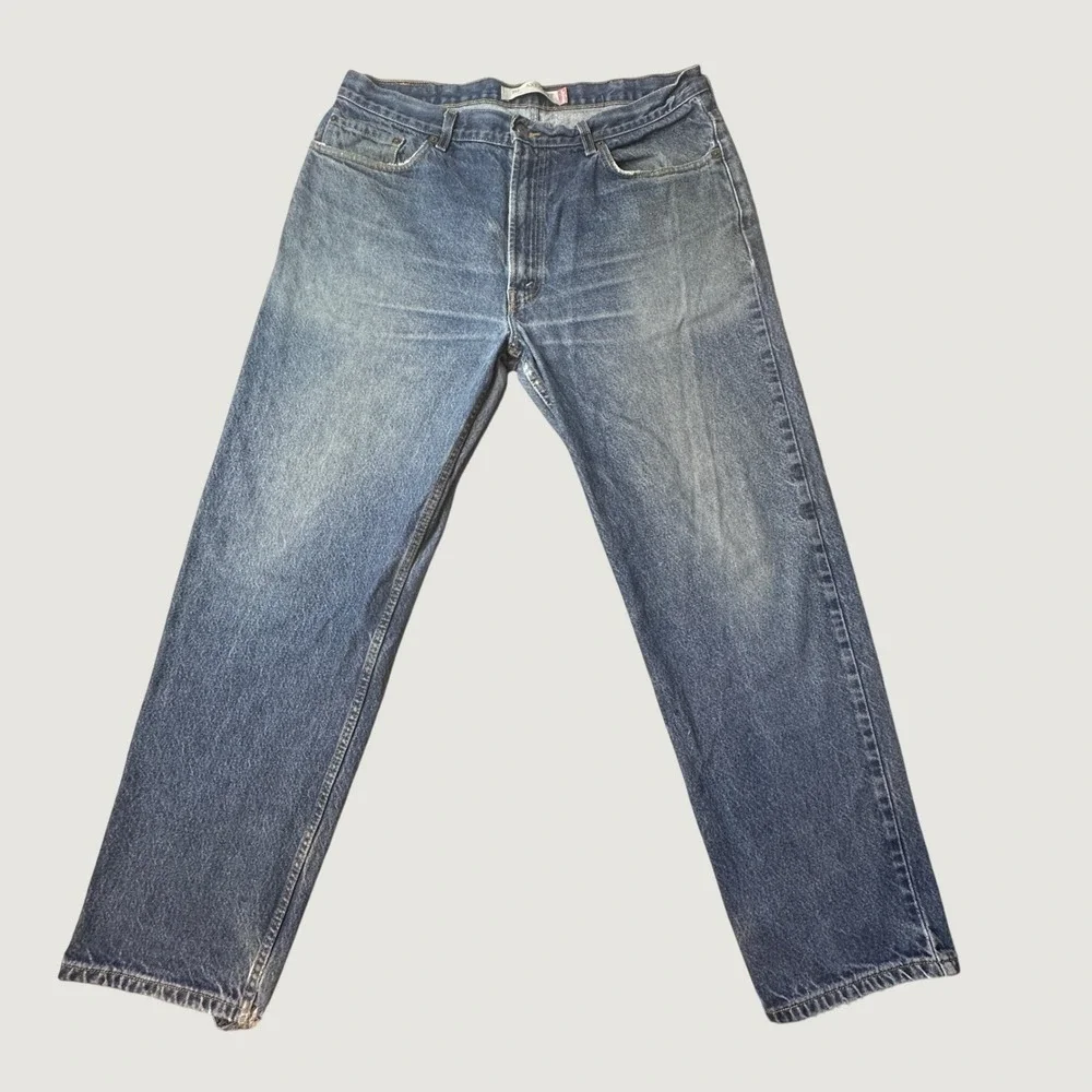 Vintage Levi's 550 Jeans Men 38x32 Blue Relaxed Fit Denim Faded Tapered Leg
